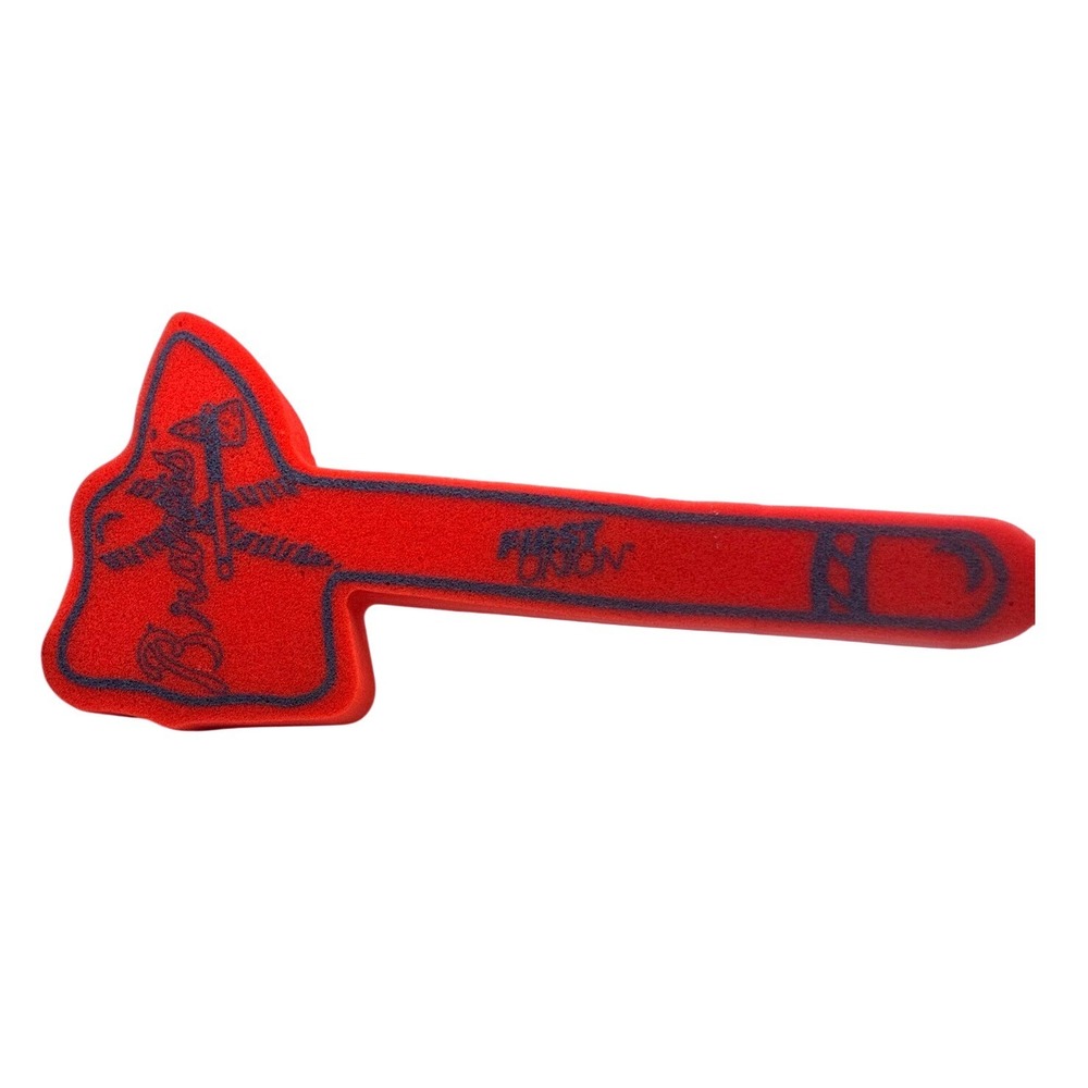 Atlanta Braves Foam 15in Tomahawk Red Vintage First Union MLB Baseball Souvenir